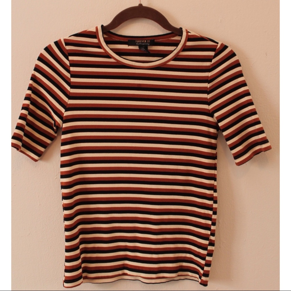 Forever 21 Striped Top